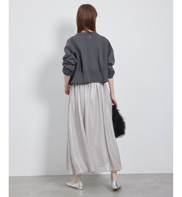 Rope&rsquo;Picnic「箔プリントスカート」|スカート|