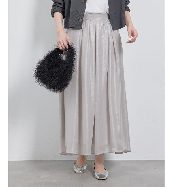 Rope&rsquo;Picnic「箔プリントスカート」|スカート|