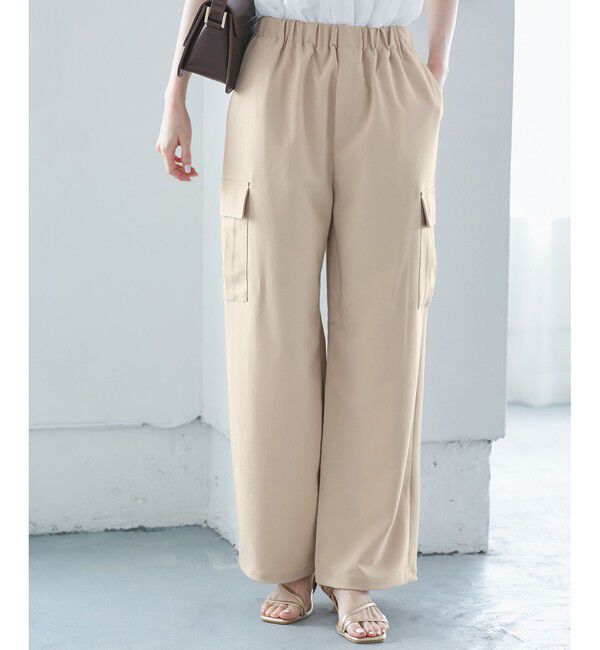Rope&rsquo;Picnic「【3サイズ展開】新色追加/イージーカーゴパンツ」|カーゴ|