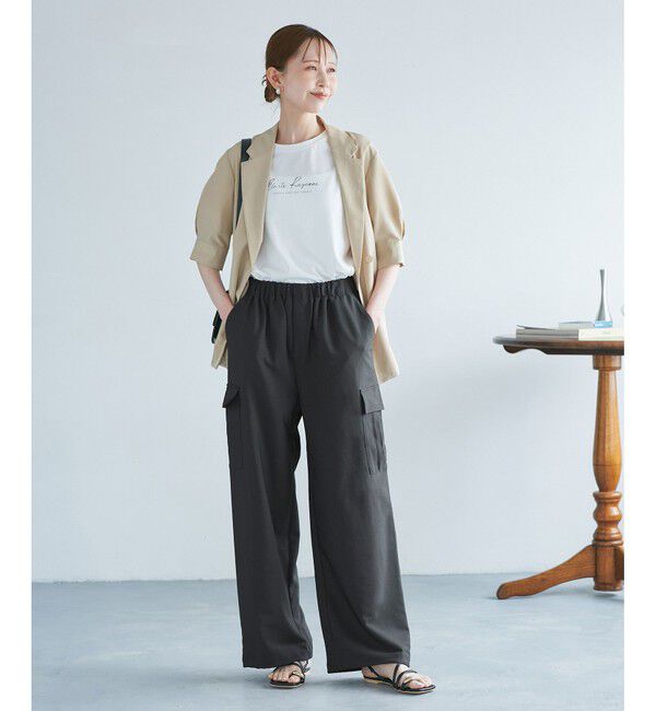 Rope&rsquo;Picnic「【3サイズ展開】新色追加/イージーカーゴパンツ」|カーゴ|