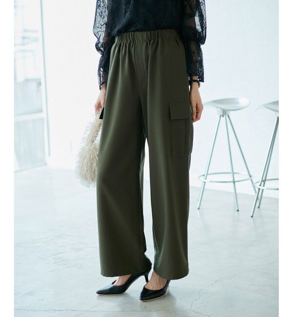 Rope&rsquo;Picnic「【3サイズ展開】新色追加/イージーカーゴパンツ」|カーゴ|