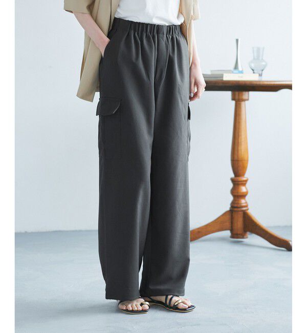 Rope&rsquo;Picnic「【3サイズ展開】新色追加/イージーカーゴパンツ」|カーゴ|