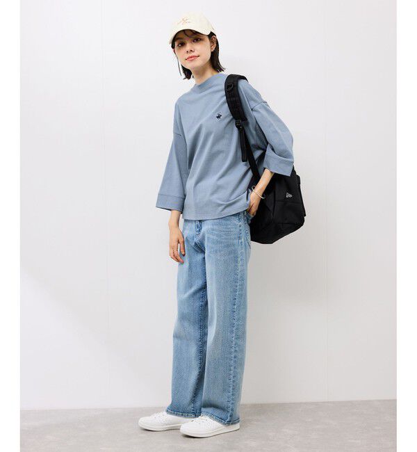 Rope&rsquo;Picnic「【BEVERLY HILLS POLO CLUB/ビバリーヒルズポロクラブ】ワイドスリーブTシャツ」|Tシャツ・カットソー|