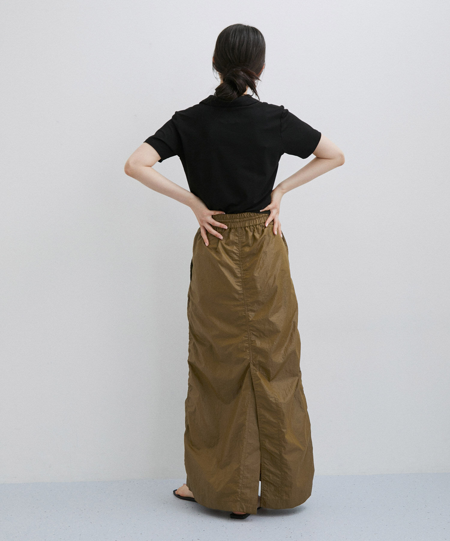 ADAM ET ROPE'「ロングイージースカート」|スカート|