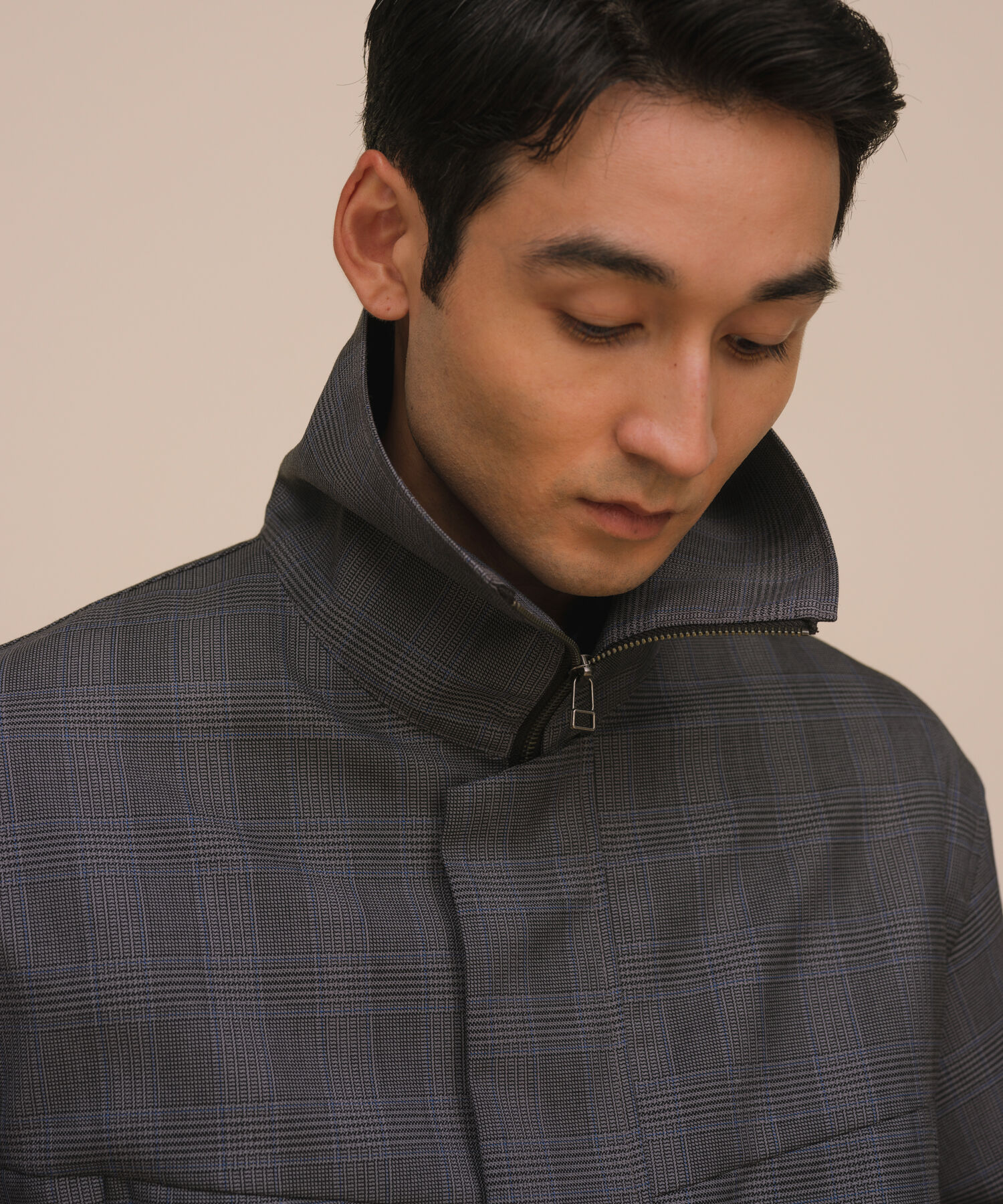 ADAM ET ROPE'「【NIKKE】ハイカラー オーバーサイズ ボクシー ブルゾン / ユニセックス」|ブルゾン・スタジャン|