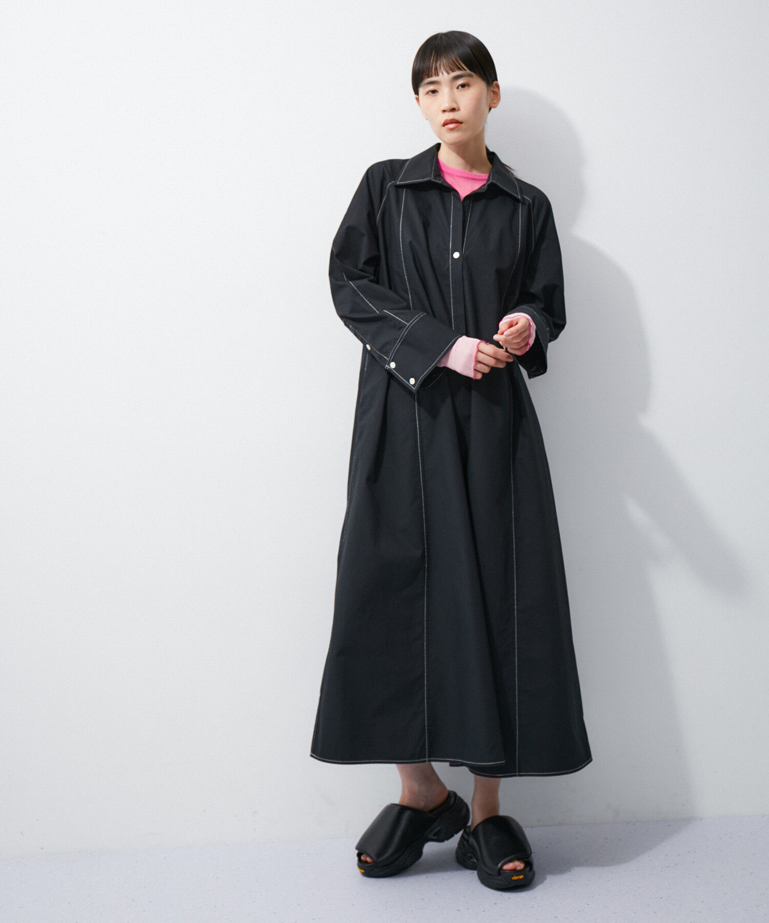 ADAM ET ROPE'「Vibramパデッドサンダル」|サンダル|