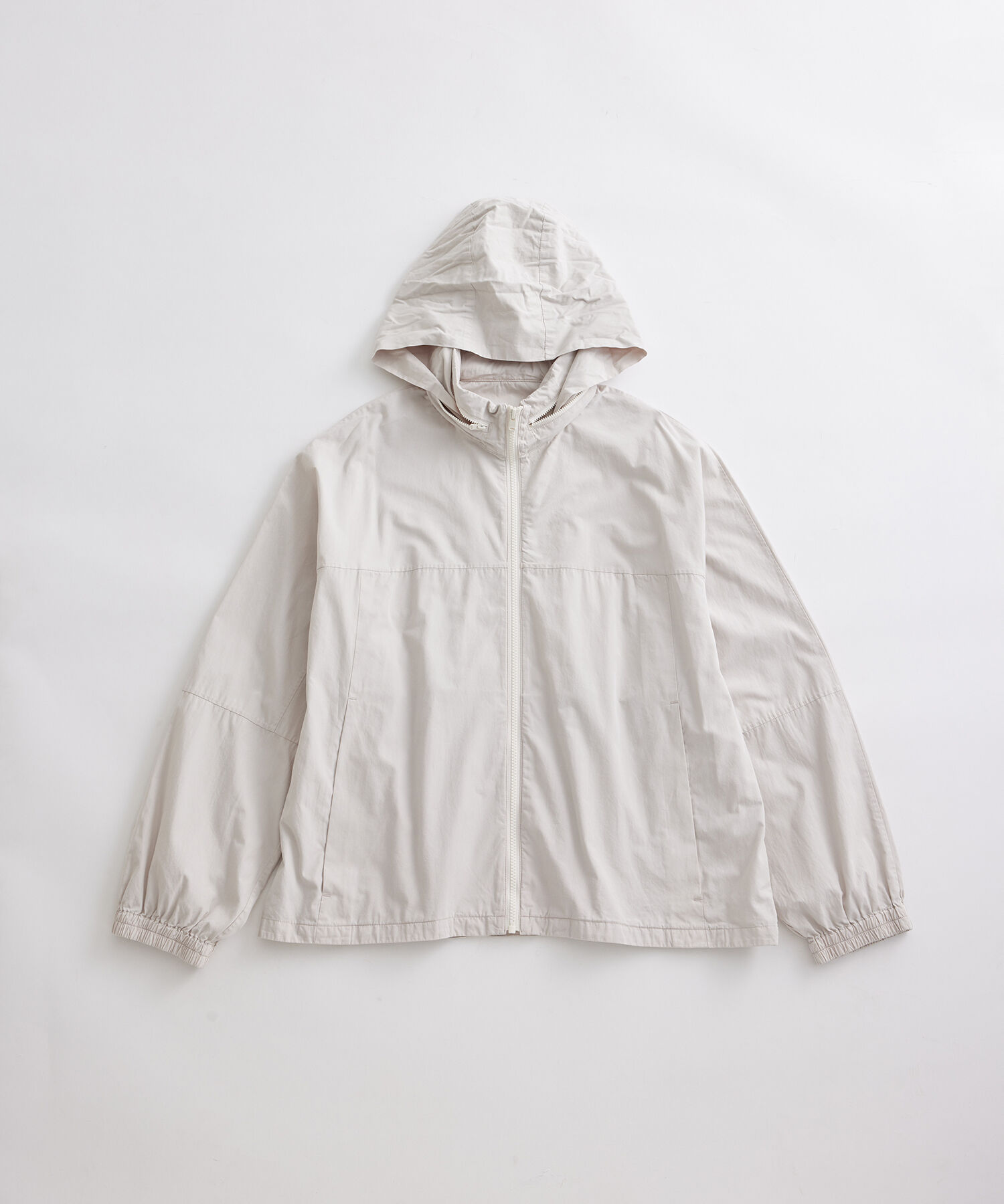 ADAM ET ROPE'「ガーメントダイ オーバーサイズ フード ボンバージャケット / ロングシーズン着用可能」|その他|