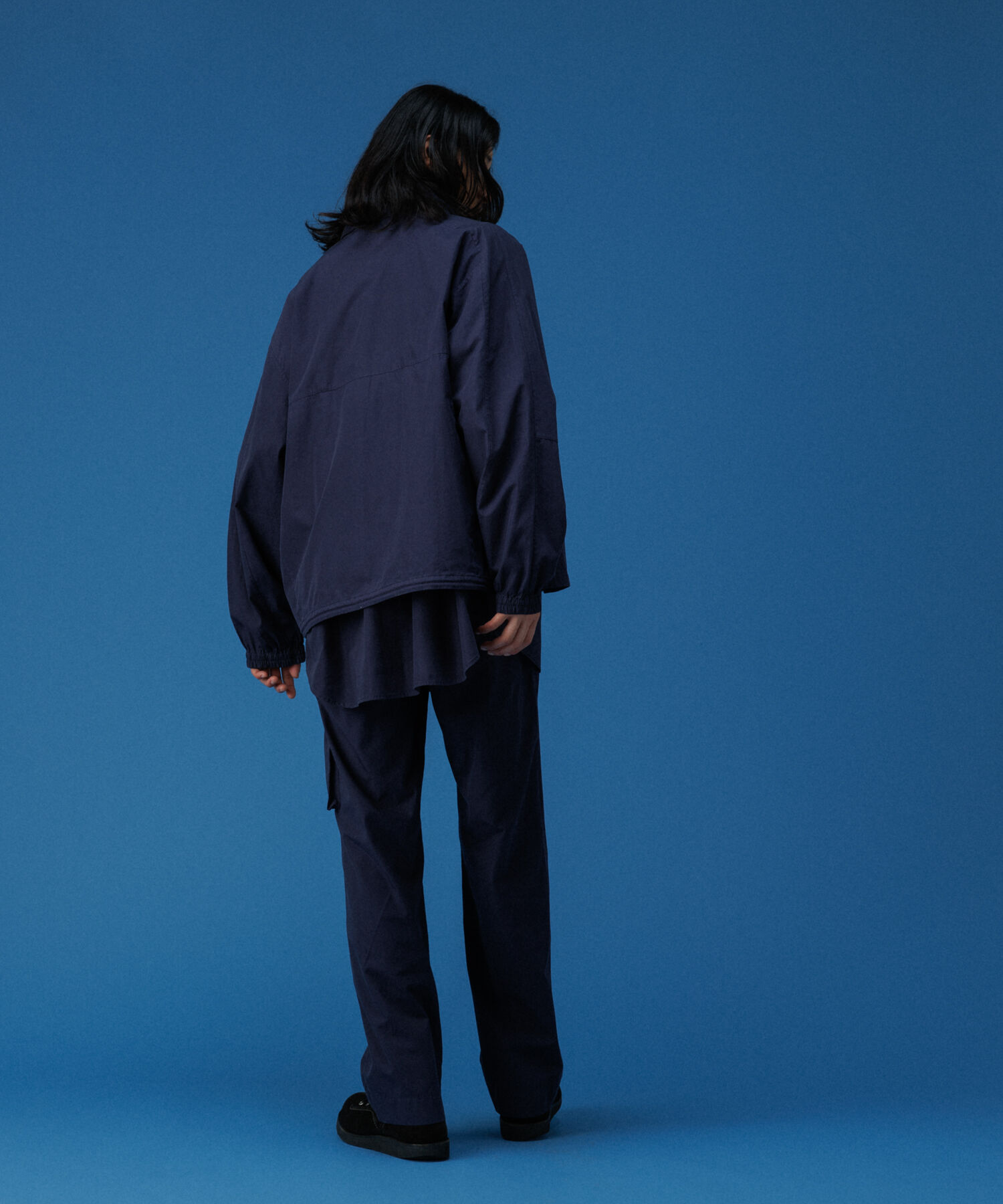 ADAM ET ROPE'「ガーメントダイ オーバーサイズ フード ボンバージャケット / ロングシーズン着用可能」|その他|