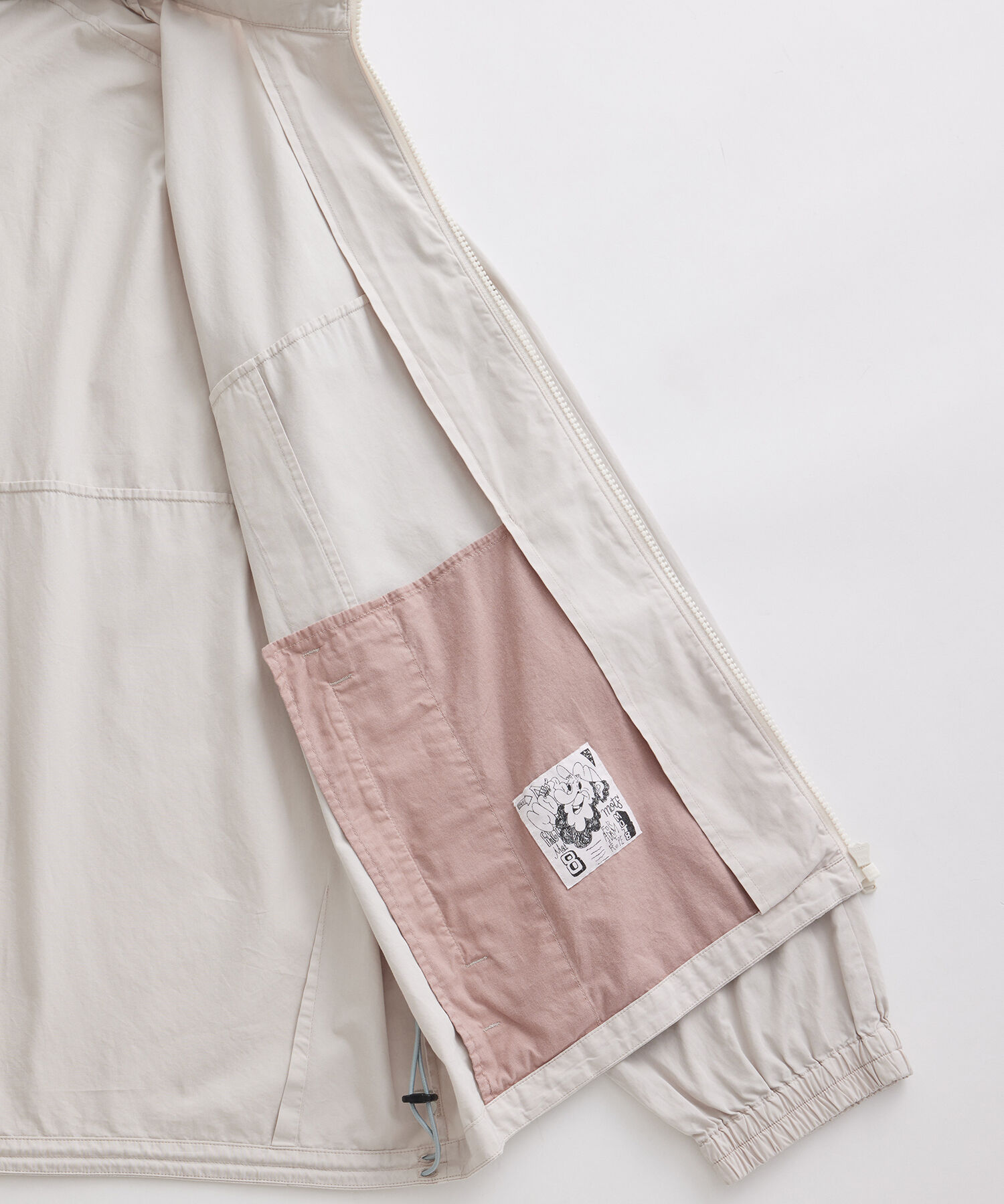 ADAM ET ROPE'「ガーメントダイ オーバーサイズ フード ボンバージャケット / ロングシーズン着用可能」|その他|