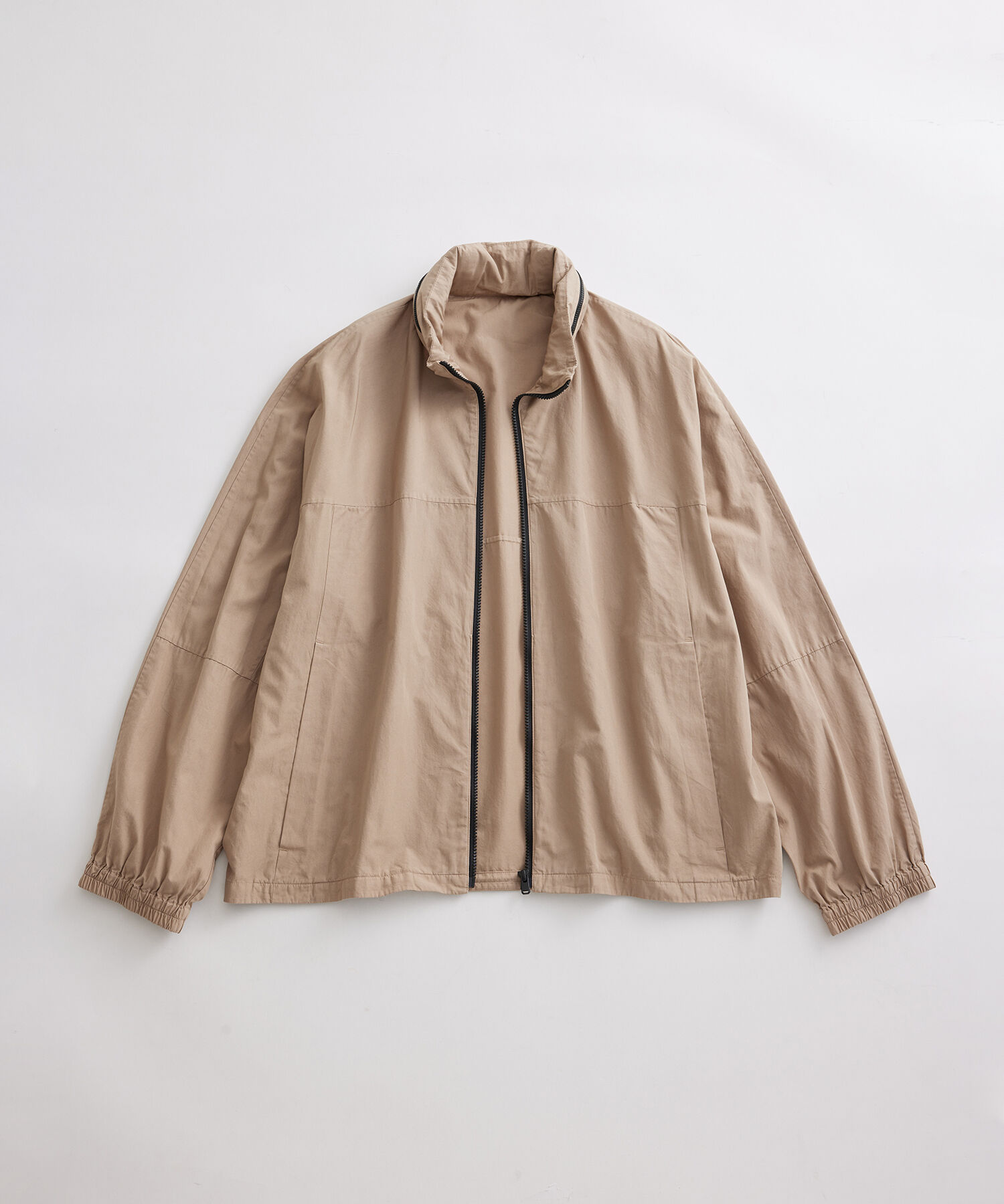 ADAM ET ROPE'「ガーメントダイ オーバーサイズ フード ボンバージャケット / ロングシーズン着用可能」|その他|ベージュ系(28)