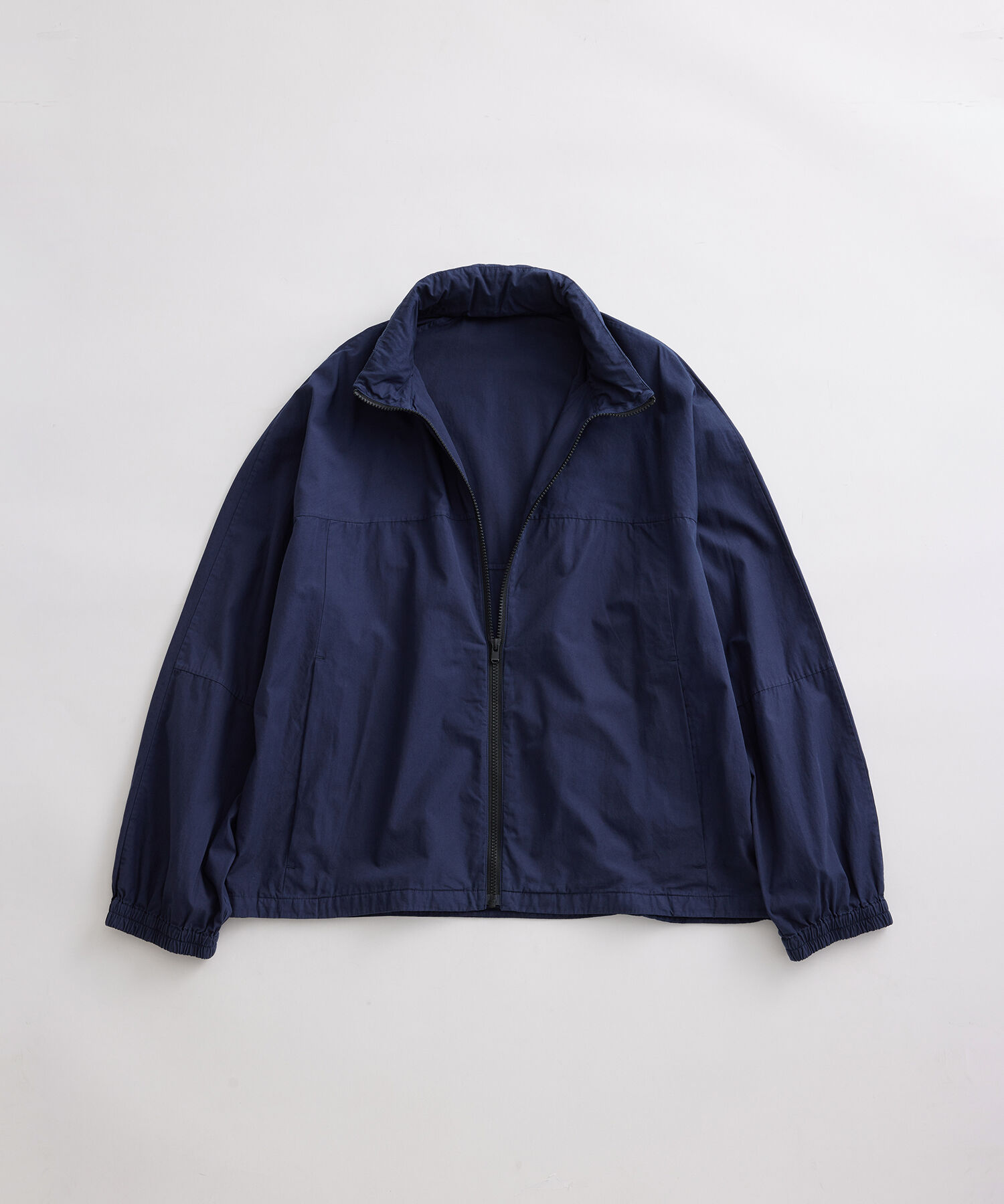 ADAM ET ROPE'「ガーメントダイ オーバーサイズ フード ボンバージャケット / ロングシーズン着用可能」|その他|ネイビー(40)