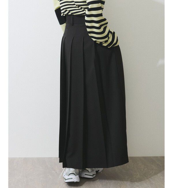 ADAM ET ROPE'「【WEB限定】2WAYプリーツワンピース」|ワンピース|