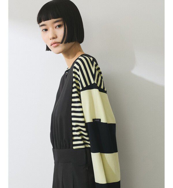 ADAM ET ROPE'「【WEB限定】2WAYプリーツワンピース」|ワンピース|