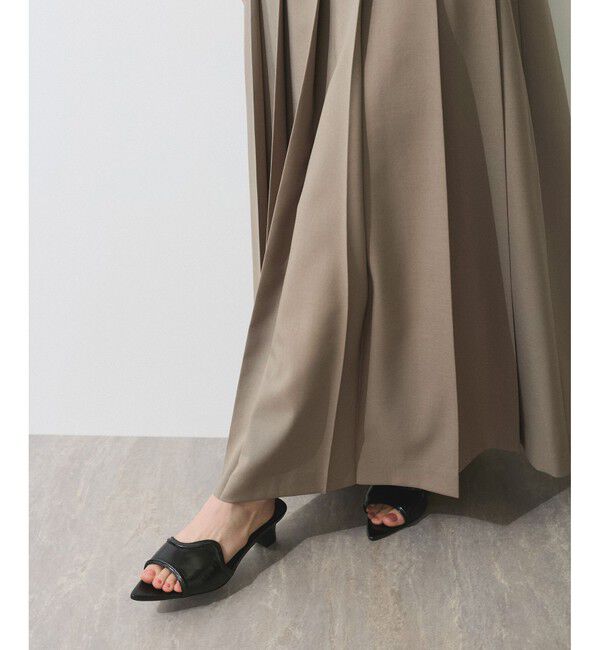 ADAM ET ROPE'「【WEB限定】2WAYプリーツワンピース」|ワンピース|