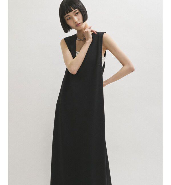 ADAM ET ROPE'「ハイゲージカットソーワンピース」|ワンピース|