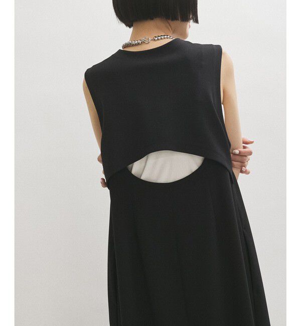 ADAM ET ROPE'「ハイゲージカットソーワンピース」|ワンピース|