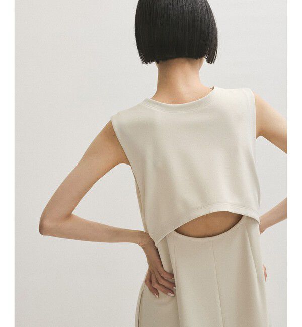 ADAM ET ROPE'「ハイゲージカットソーワンピース」|ワンピース|