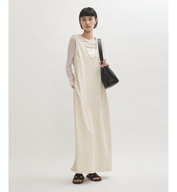 ADAM ET ROPE'「ハイゲージカットソーワンピース」|ワンピース|