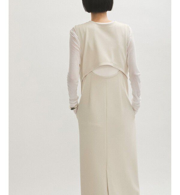 ADAM ET ROPE'「ハイゲージカットソーワンピース」|ワンピース|