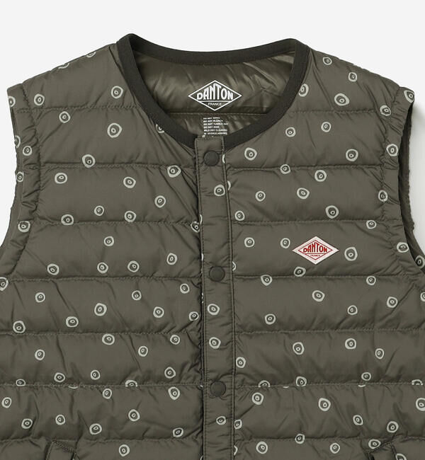 DANTON「DANTON | キッズ インナーダウンベスト PRINT」|その他|