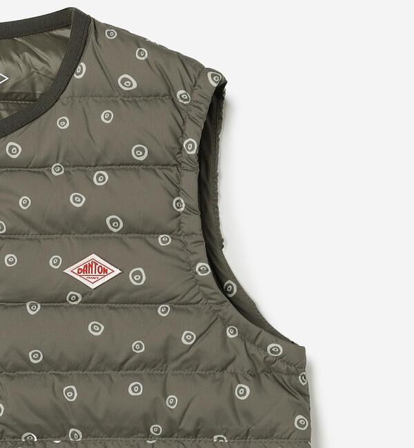 DANTON「DANTON | キッズ インナーダウンベスト PRINT」|その他|