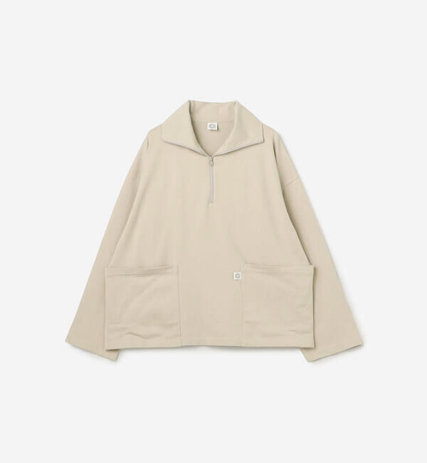 ORCIVAL「ORCIVAL | コットンジャージー ハーフジッププルオーバー MEN」|その他|LTGREY