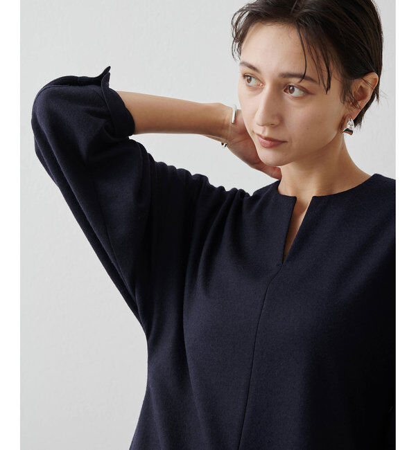  「ウール天竺ワンピース」|ワンピース|