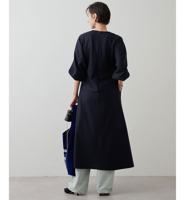  「ウール天竺ワンピース」|ワンピース|