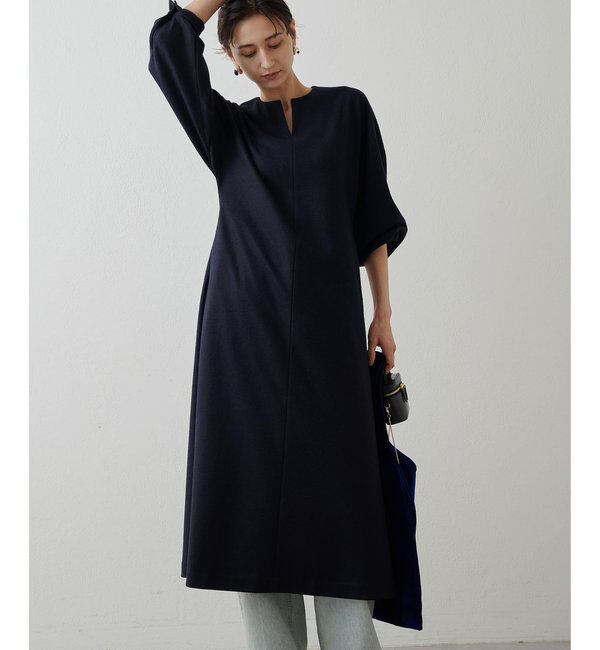  「ウール天竺ワンピース」|ワンピース|
