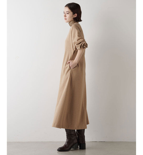  「ウール天竺ワンピース」|ワンピース|
