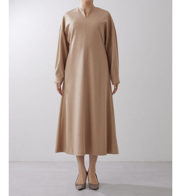  「ウール天竺ワンピース」|ワンピース|