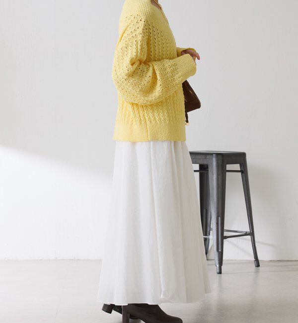  「レースステッチニット」|ニット・セーター|