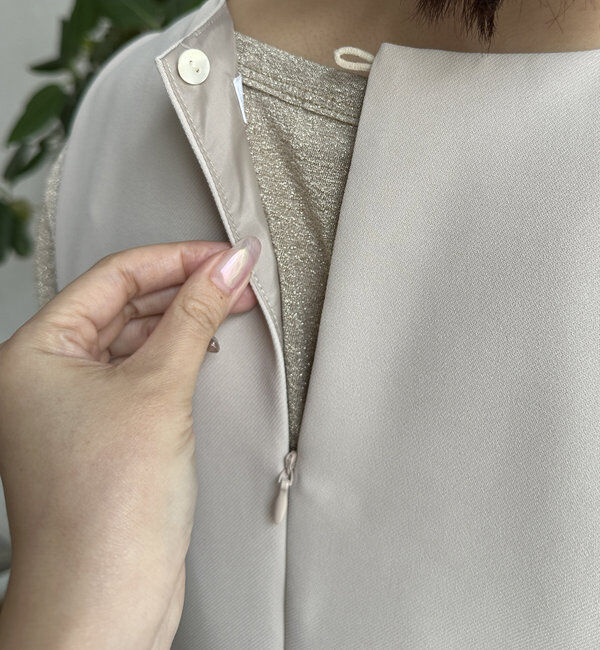  「【WEB限定】バー付ジャンスカワンピース」|ワンピース|