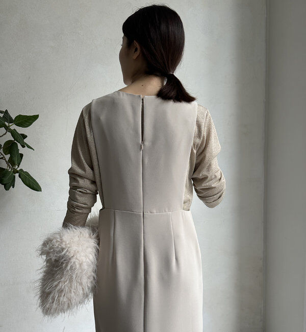  「【WEB限定】バー付ジャンスカワンピース」|ワンピース|