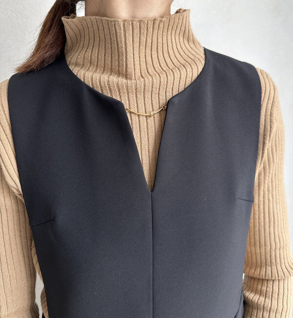  「【WEB限定】バー付ジャンスカワンピース」|ワンピース|