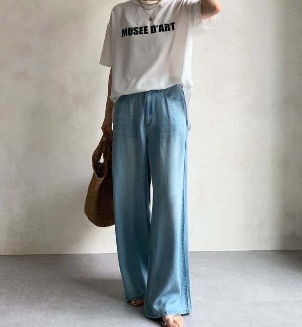  「ジョーゼットロゴTEE」|シャツ・ブラウス|