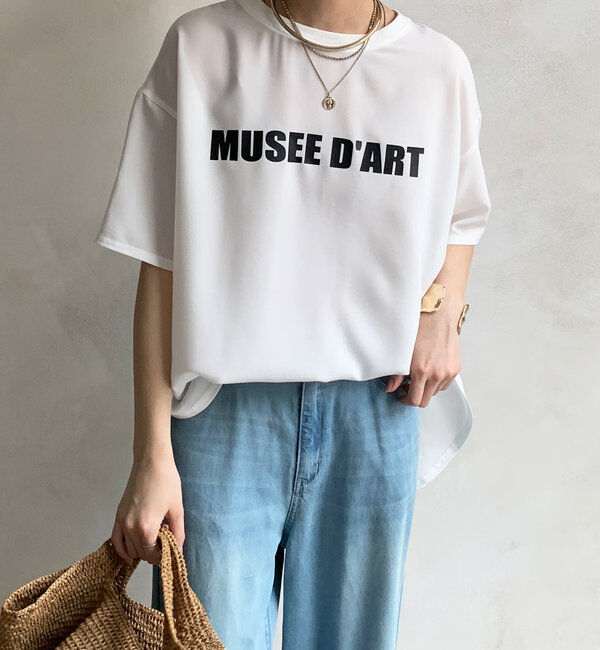  「ジョーゼットロゴTEE」|シャツ・ブラウス|