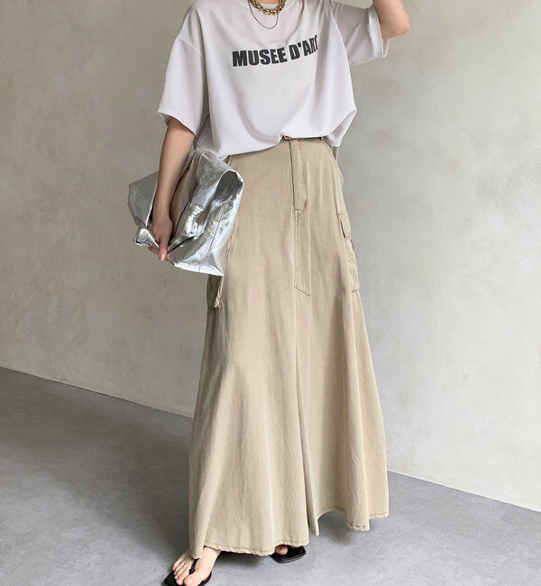  「ジョーゼットロゴTEE」|シャツ・ブラウス|