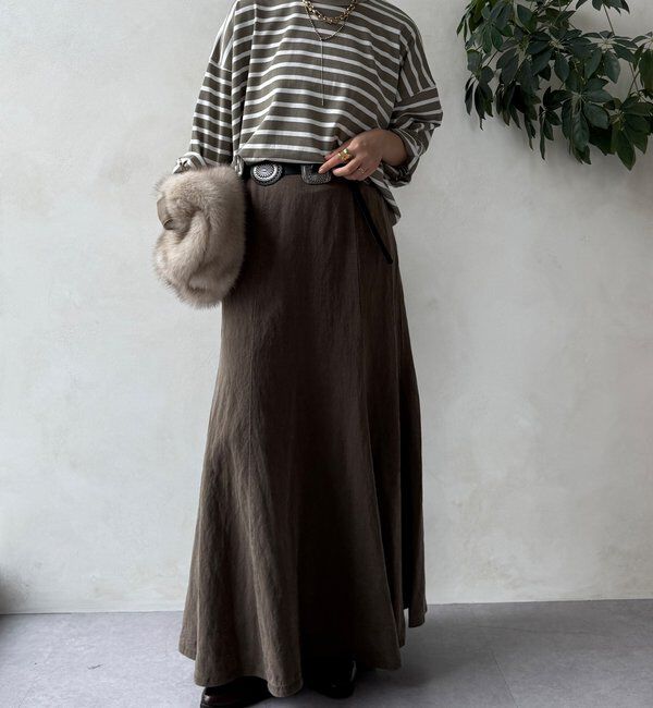  「【WEB限定】ボーダーワイドプルオーバー」|Tシャツ・カットソー|