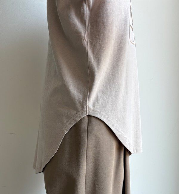  「【WEB限定】DouceurエンボスバックジップロンTEE」|Tシャツ・カットソー|