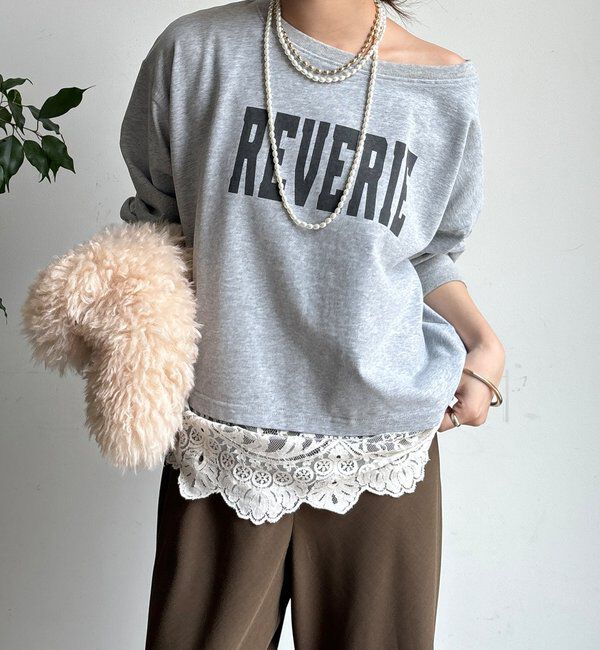  「【WEB限定】ロゴショートプルオーバー」|Tシャツ・カットソー|