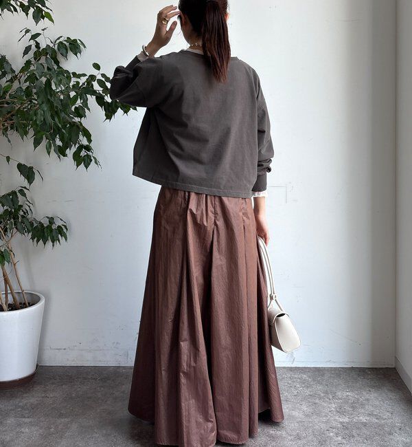  「【WEB限定】ロゴショートプルオーバー」|Tシャツ・カットソー|