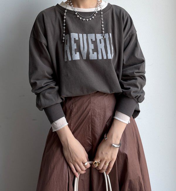  「【WEB限定】ロゴショートプルオーバー」|Tシャツ・カットソー|