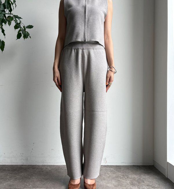  「【WEB限定】ニットパンツセットアップ」|スーツ|