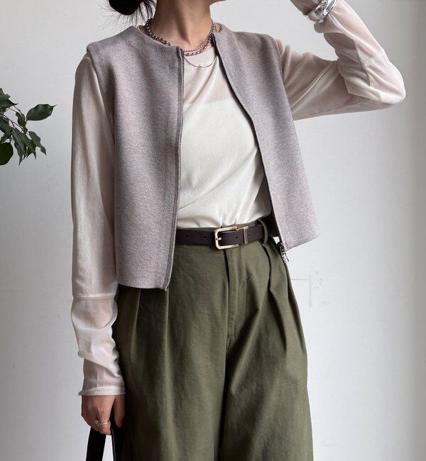  「【WEB限定】ニットパンツセットアップ」|スーツ|