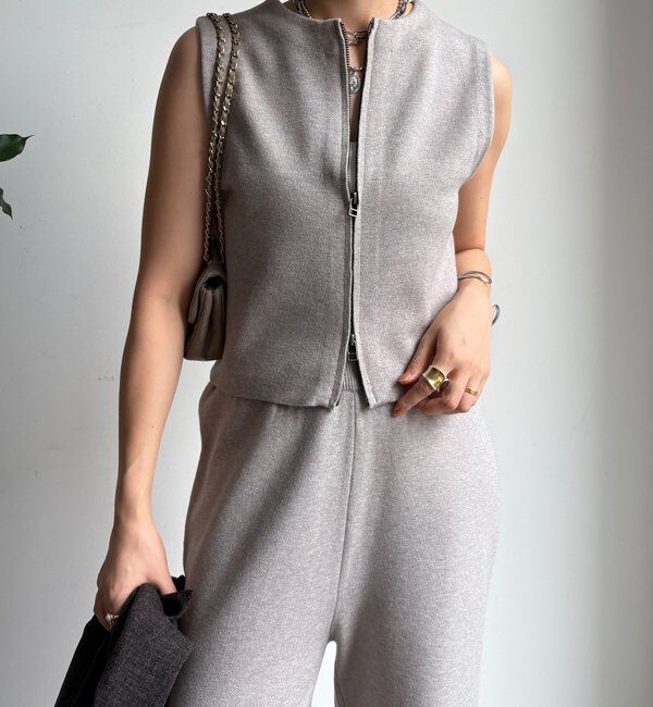  「【WEB限定】ニットパンツセットアップ」|スーツ|