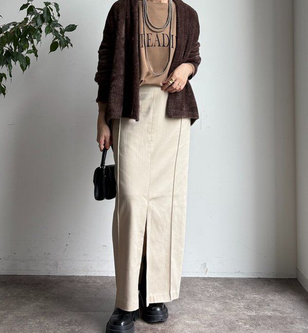  「フェザーヤーンカーディガン」|カーディガン|