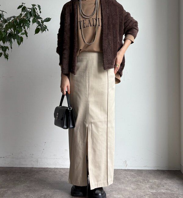  「フェザーヤーンカーディガン」|カーディガン|