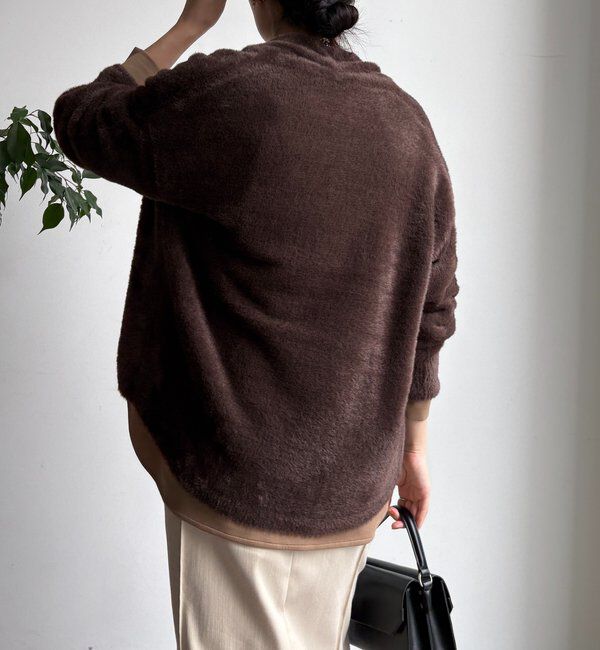  「フェザーヤーンカーディガン」|カーディガン|