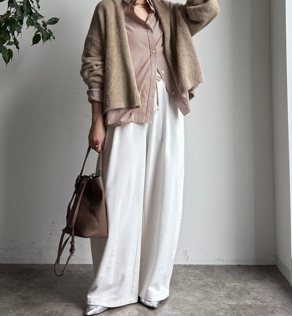  「フェザーヤーンカーディガン」|カーディガン|